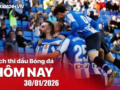 Lịch Trực Tiếp Bóng Đá Hôm Nay 30/01: Cập Nhật Đầy Đủ V-League, La Liga, Serie A, Bundesliga