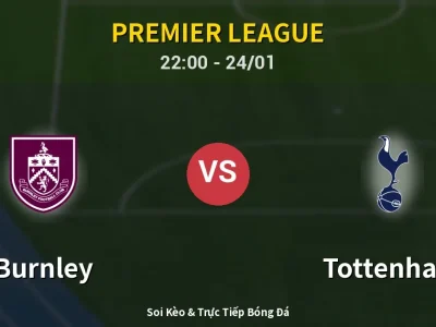 Soi Kèo Burnley vs Tottenham – 22:00 24/01 | Nhận Định, Dự Đoán Tỷ Số