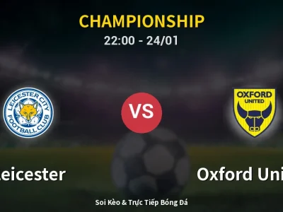 Soi Kèo Leicester vs Oxford United – 22:00 24/01 | Nhận Định, Dự Đoán Tỷ Số