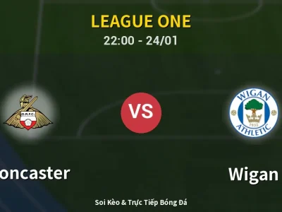 Soi Kèo Doncaster vs Wigan – 22:00 24/01 | Nhận Định, Dự Đoán Tỷ Số