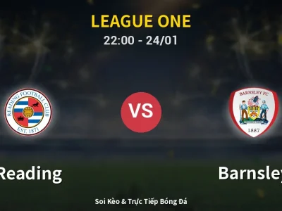 Soi Kèo Reading vs Barnsley – 22:00 24/01 | Nhận Định, Dự Đoán Tỷ Số
