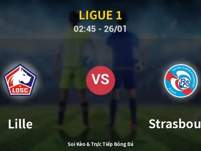 Kết Quả: Lille 1-4 Strasbourg – Highlight & Bàn Thắng | Ligue 1