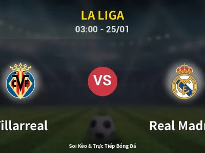 Kết Quả: Villarreal 0-2 Real Madrid – Highlight & Bàn Thắng | La Liga
