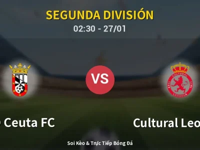 Kết Quả: AD Ceuta FC 3-1 Cultural Leonesa – Highlight & Bàn Thắng | Segunda División