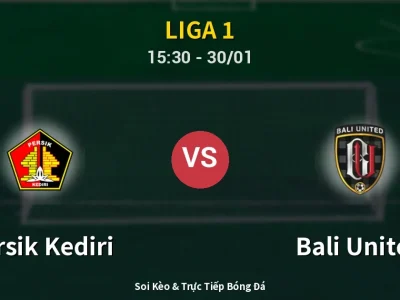 Kết Quả: Persik Kediri 3-2 Bali United – Highlight & Bàn Thắng | Liga 1