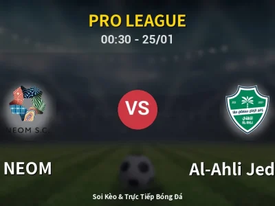 Kết Quả: NEOM 0-3 Al-Ahli Jeddah – Highlight & Bàn Thắng | Pro League