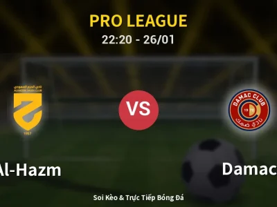 🔴 Trực Tiếp: Al-Hazm 0-0 Damac – Link Xem Pro League (Full HD)