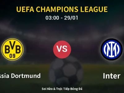 Kết Quả: Borussia Dortmund 0-2 Inter – Highlight & Bàn Thắng | UEFA Champions League
