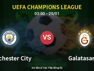 Kết Quả: Manchester City 2-0 Galatasaray – Highlight & Bàn Thắng | UEFA Champions League