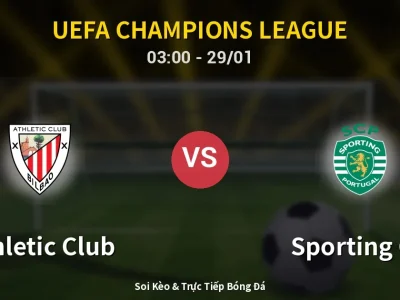 Kết Quả: Athletic Club 2-3 Sporting CP – Highlight & Bàn Thắng | UEFA Champions League