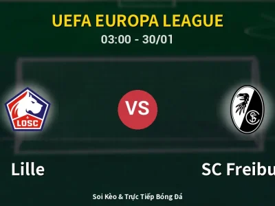 Kết Quả: Lille 1-0 SC Freiburg – Highlight & Bàn Thắng | UEFA Europa League