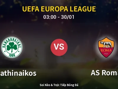 Kết Quả: Panathinaikos 1-1 AS Roma – Highlight & Bàn Thắng | UEFA Europa League