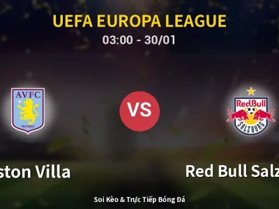 Kết Quả: Aston Villa 3-2 Red Bull Salzburg – Highlight & Bàn Thắng | UEFA Europa League