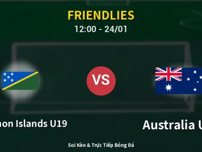 Kết Quả: Solomon Islands U19 1-3 Australia U17 – Highlight & Bàn Thắng | Friendlies