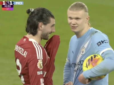 Haaland ‘nổi điên’ với Szoboszlai: ‘Đây là lần đầu tôi không muốn nói chuyện với cậu!’