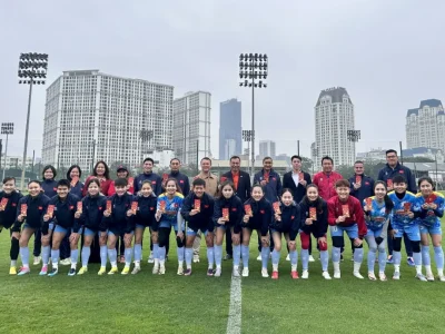 Tuyển Nữ Việt Nam Khai Xuân Ngay Mùng 2 Tết, Dồn Sức Cho Giải Châu Á 2026