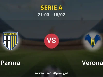 🔴 Trực Tiếp: Parma 1-1 Verona – Link Xem Serie A (Full HD)