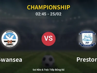 Kết Quả: Swansea 1-1 Preston – Highlight & Bàn Thắng | Championship