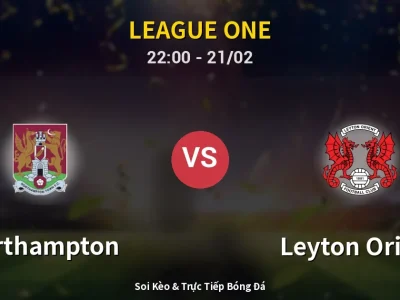 🔴 Trực Tiếp: Northampton 0-1 Leyton Orient – Link Xem League One (Full HD)
