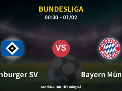 Kết Quả: Hamburger SV 2-2 Bayern München – Highlight & Bàn Thắng | Bundesliga