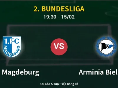 Kết Quả: 1. FC Magdeburg 0-2 Arminia Bielefeld – Highlight & Bàn Thắng | 2. Bundesliga