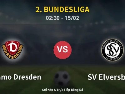 Kết Quả: Dynamo Dresden 1-2 SV Elversberg – Highlight & Bàn Thắng | 2. Bundesliga