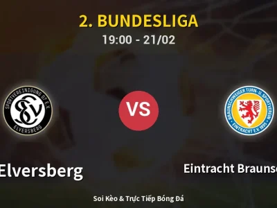 Kết Quả: SV Elversberg 3-1 Eintracht Braunschweig – Highlight & Bàn Thắng | 2. Bundesliga