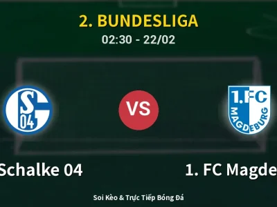 Kết Quả: FC Schalke 04 5-3 1. FC Magdeburg – Highlight & Bàn Thắng | 2. Bundesliga