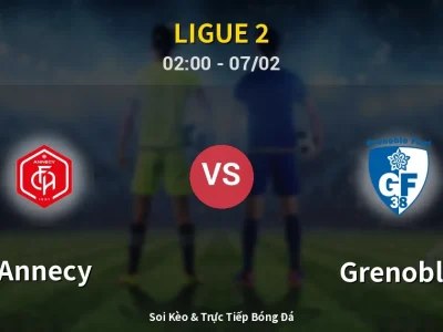 Kết Quả: Annecy 1-1 Grenoble – Highlight & Bàn Thắng | Ligue 2