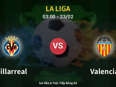 Kết Quả: Villarreal 2-1 Valencia – Highlight & Bàn Thắng | La Liga