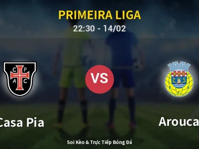 Soi Kèo Casa Pia vs Arouca – 22:30 14/02 | Nhận Định, Dự Đoán Tỷ Số
