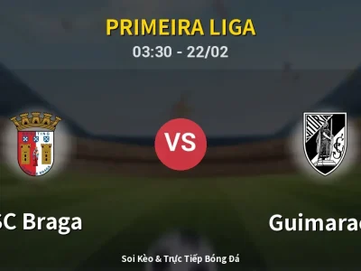 Kết Quả: SC Braga 3-2 Guimaraes – Highlight & Bàn Thắng | Primeira Liga