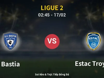 Kết Quả: Bastia 0-0 Estac Troyes – Highlight & Bàn Thắng | Ligue 2
