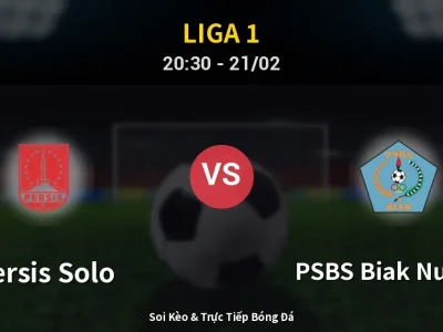 Kết Quả: Persis Solo 1-1 PSBS Biak Numfor – Highlight & Bàn Thắng | Liga 1