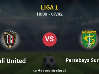 Kết Quả: Bali United 1-3 Persebaya Surabaya – Highlight & Bàn Thắng | Liga 1