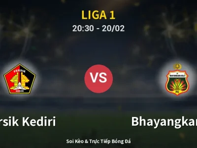 🔴 Trực Tiếp: Persik Kediri 3-3 Bhayangkara FC – Link Xem Liga 1 (Full HD)