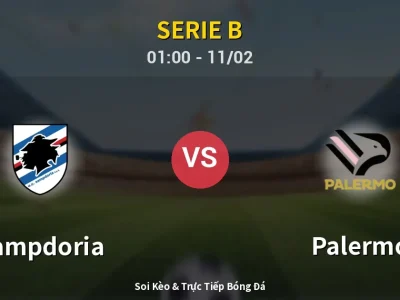 Kết Quả: Sampdoria 3-3 Palermo – Highlight & Bàn Thắng | Serie B