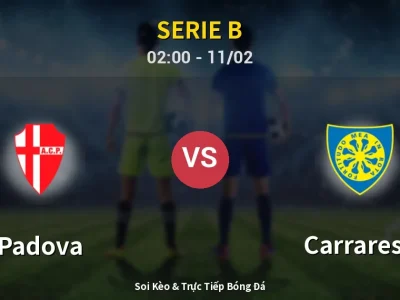 Kết Quả: Padova 1-0 Carrarese – Highlight & Bàn Thắng | Serie B