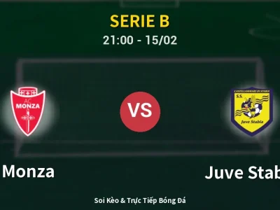 🔴 Trực Tiếp: Monza 2-1 Juve Stabia – Link Xem Serie B (Full HD)