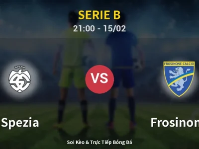 🔴 Trực Tiếp: Spezia 0-2 Frosinone – Link Xem Serie B (Full HD)
