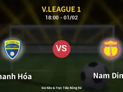 Kết Quả: Thanh Hóa 2-2 Nam Dinh – Highlight & Bàn Thắng | V.League 1