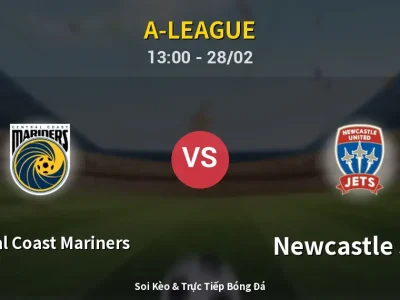 Kết Quả: Central Coast Mariners 0-0 Newcastle Jets – Highlight & Bàn Thắng | A-League