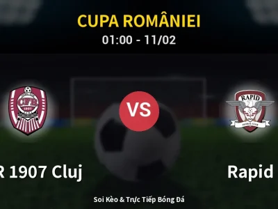 Kết Quả: CFR 1907 Cluj 1-1 Rapid – Highlight & Bàn Thắng | Cupa României
