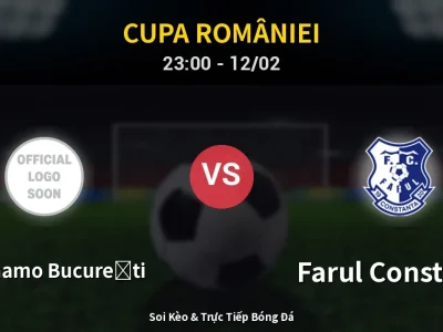 Soi Kèo CS Dinamo București vs Farul Constanta – 23:00 12/02 | Nhận Định, Dự Đoán Tỷ Số