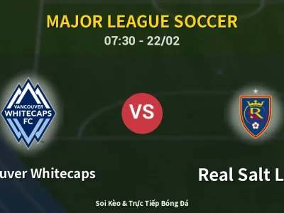 Kết Quả: Vancouver Whitecaps 1-0 Real Salt Lake – Highlight & Bàn Thắng | Major League Soccer