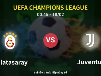 Kết Quả: Galatasaray 5-2 Juventus – Highlight & Bàn Thắng | UEFA Champions League