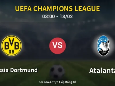 Kết Quả: Borussia Dortmund 2-0 Atalanta – Highlight & Bàn Thắng | UEFA Champions League