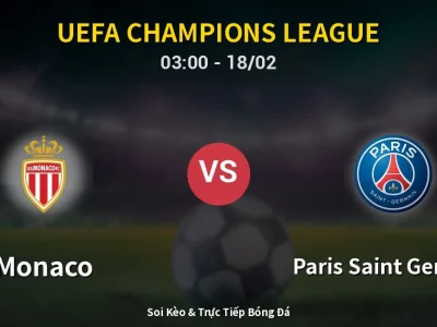Kết Quả: Monaco 2-3 Paris Saint Germain – Highlight & Bàn Thắng | UEFA Champions League