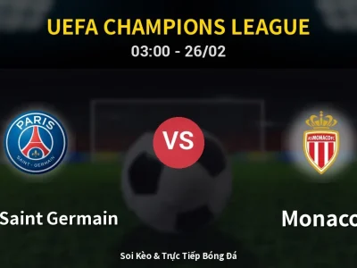 Kết Quả: Paris Saint Germain 2-2 Monaco – Highlight & Bàn Thắng | UEFA Champions League