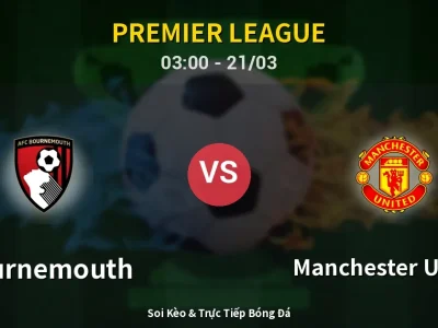 Kết Quả: Bournemouth 2-2 Manchester United – Highlight & Bàn Thắng | Premier League